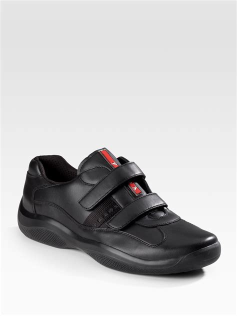 prada sneakers double strap|cheap prada sneakers for men.